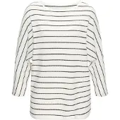 Vivance T-shirt noir / blanc