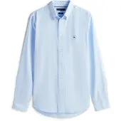 Tommy Hilfiger Chemise bleu clair / blanc