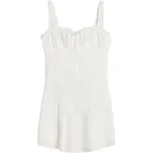 Bershka Robe d’été blanc