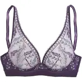 LASCANA Soutien-gorge vert clair / prune / poudre