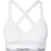 Calvin Klein Lv00qf8500 Bralette Bra Blanc 2XS Femme