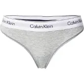 Calvin Klein Underwear String gris chiné / noir / blanc
