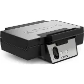 Krups FDK 261, Gaufrier, Argent, Noir