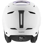 Uvex Resolution, casque de ski, blanc/violet