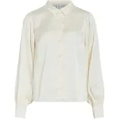 Vila Enna Ravenna Long Sleeve Shirt Blanc 34 Femme