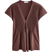 Next Chemisier marron