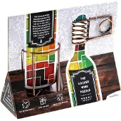 Recent toys Puzzle de patience en métal de Locked Wine