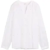 Tom Tailor 1045252 Long Sleeve Blouse Blanc 40 Femme