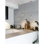 Nova Luce VEDA Suspension G9 laiton 120x9,5cm dimmable 9536412 (G9)