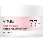 ANUA PEACH 77 NIACIN ENRICHED CREAM 50ml - Crème hydratante et éclaircissante pour le visage