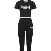 Lonsdale Survêtement 'Ixworth' noir / blanc