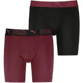 Puma Sport Boxers 2 Units Rouge,Noir L Homme