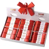 Goldina Ruban de l'Avent 74ST rouge