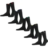 Dim Chaussettes 'Eco' mélange de couleurs / noir