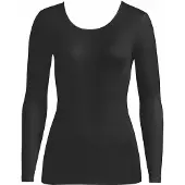 Hanro Maillot de corps ' Pure Silk ' noir