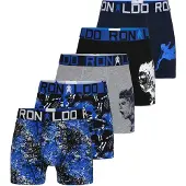 Cr7 - Cristiano Ronaldo Sous-vêtements bleu / gris chiné / noir / blanc