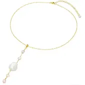 Valero Pearls Chaîne or / blanc perle