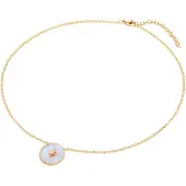 Valero Pearls Chaîne or / blanc