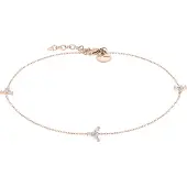 Tamaris Bijoux de pied or rose / transparent