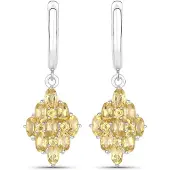 Rafaela Donata Boucles d'oreilles jaune / argent