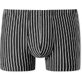 Schiesser Boxers ' 95/5 Essentials ' noir / blanc chiné