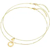Eastside Parure de bijoux jaune d'or