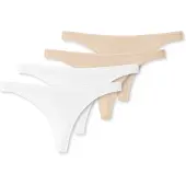 Schiesser String ' Serie 95-5 ' beige / mélange de couleurs / blanc