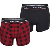 Phil&Co. Boxers ' All Styles ' rouge / noir