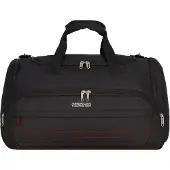 American Tourister Sac de voyage 'Bombay Beach' rouge vif / noir / blanc