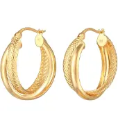 Elli Boucles d'oreilles or
