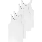 Schiesser Maillot de corps blanc