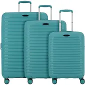 D&N Ensemble de bagages 'Travel Line 4500' vert
