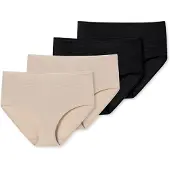 Schiesser Slip ' Modal Essentials ' beige / noir