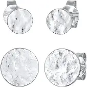Elli Boucles d'oreilles argent