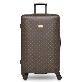 Lazarotti Valisette 'Palermo' beige / brun foncé