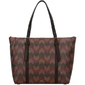 Fossil Cabas 'Carlie' moka / mélange de couleurs