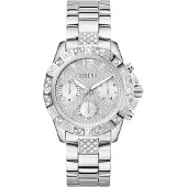 GUESS Montre à affichage analogique 'Majesty' argent