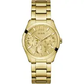 GUESS Montre à affichage analogique 'ZOE ' or