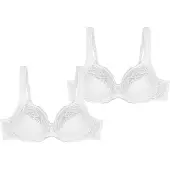 Triumph Soutien-gorge ' Modern Lace+Cotton ' blanc
