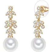 Lulu & Jane Boucles d'oreilles jaune d'or