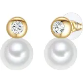 Lulu & Jane Boucles d'oreilles jaune d'or