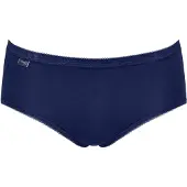 Sloggi Slip 'Basic+ Midi' bleu / bleu clair / blanc