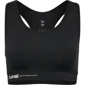 Hummel Soutien-gorge de sport 'Pulse' noir / blanc
