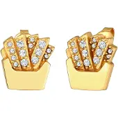 Elli Boucles d'oreilles 'Pommes' or