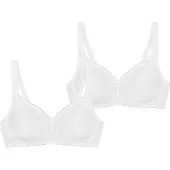 Triumph Soutien-gorge ' Modern Lace+Cotton ' blanc