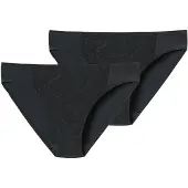 Schiesser Slip ' Air blickdichte Spitze ' noir