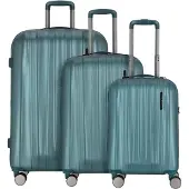 Polestream (STRZ) Ensemble de bagages 'Moonrock' bleu cyan