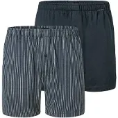 Schiesser Boxers ' Basic ' anthracite / noir