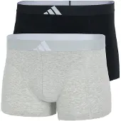 Adidas Boxers ' Active Flex Cotton Body ' gris chiné / noir