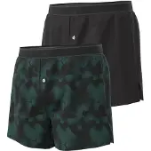 Adidas Boxers ' Active Woven ' vert foncé / noir